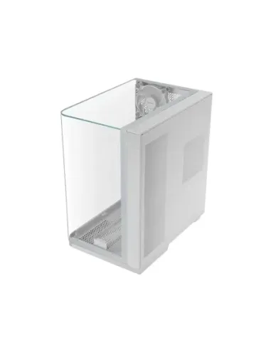 Caja ordenador mars gaming mcinfinio atx cristal templado blanca