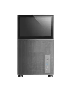 Caja ordenador mars gaming mclcd matx cristal templado pantalla ips 8 pulgadas negro