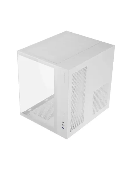 Caja ordenador mars gaming mcvonew atx frgb cristal templado blanca