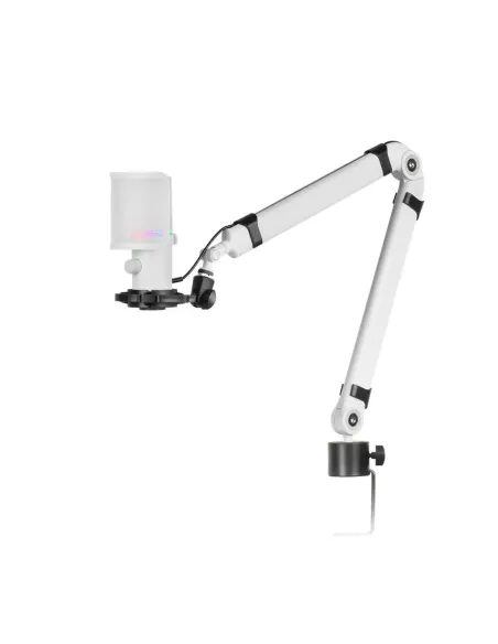 Microfono profesional mars gaming mmicxt blanco