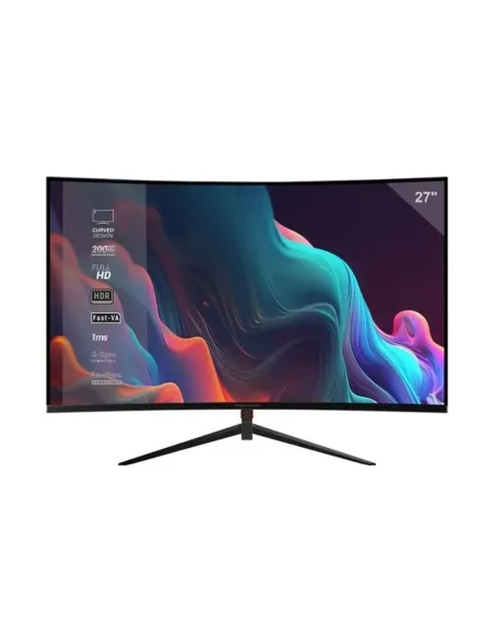 Monitor curvo 27 pulgadas mars gaming mv27 fhd 200hz