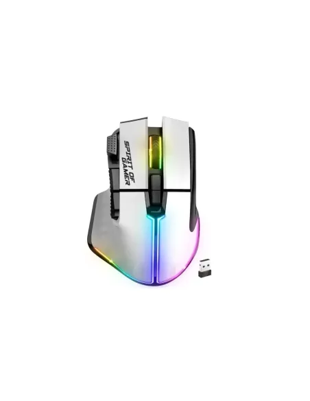 Spirit of Gamer Ratón Inalambrico Pro M5 White