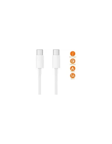 Cable USB 2.0 Tipo C Xiaomi SJV4108GL/ USB Tipo-C Macho - USB Tipo-C Macho/ 1.5m/ Blanco