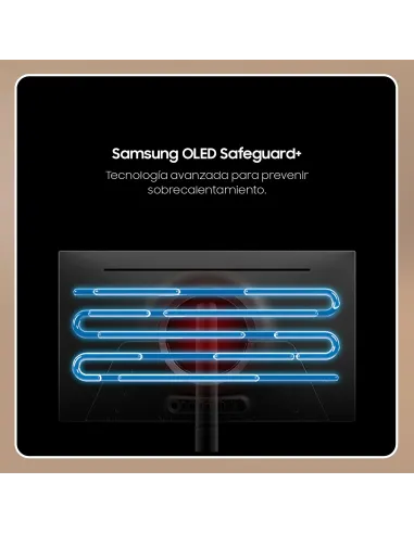 Samsung Monitor Gaming 27" Odyssey G6 G60SF QHD 500Hz Plano