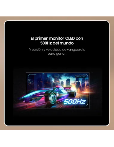 Samsung Monitor Gaming 27" Odyssey G6 G60SF QHD 500Hz Plano