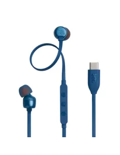 JBL Tune 310C USB Auriculares Alámbrico Dentro de oído Llamadas Música USB Tipo C Azul
