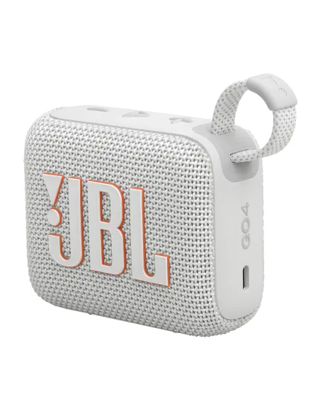 JBL Go 4 Altavoz monofónico portátil Blanco 4,2 W
