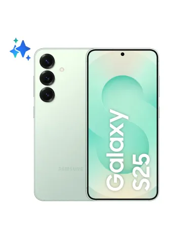 Samsung Galaxy S25 15,8 cm (6.2") SIM doble Android 15 5G USB Tipo C 12 GB 128 GB 4000 mAh Color menta