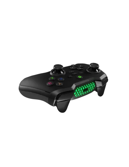GENESIS Mangan 400 Negro Bluetooth Gamepad Analógico Digital Android, MAC, Nintendo Switch, PC, iOS