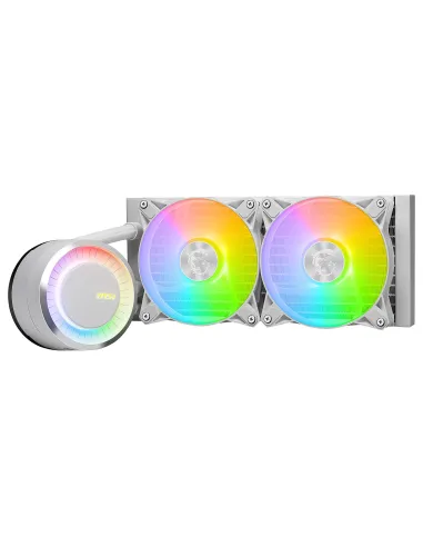 MSI MAG Coreliquid E240 WHITE Placa base, Procesador Kit de refrigeración líquida 12 cm Blanco
