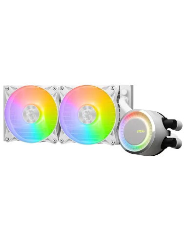 MSI MAG Coreliquid E240 WHITE Placa base, Procesador Kit de refrigeración líquida 12 cm Blanco