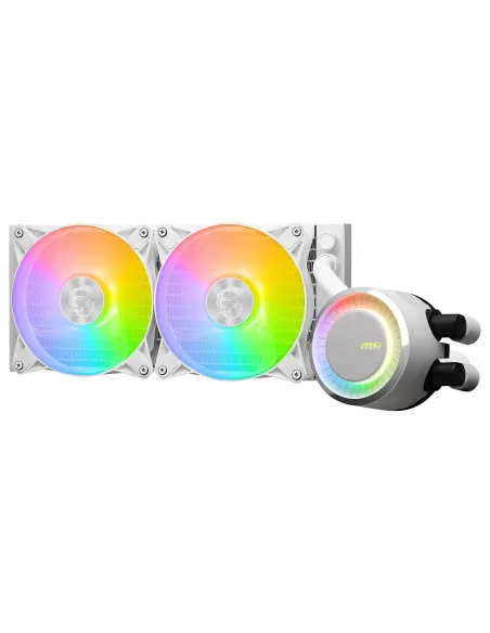 MSI MAG Coreliquid E240 WHITE Placa base, Procesador Kit de refrigeración líquida 12 cm Blanco