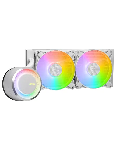 MSI MAG Coreliquid E240 WHITE Placa base, Procesador Kit de refrigeración líquida 12 cm Blanco