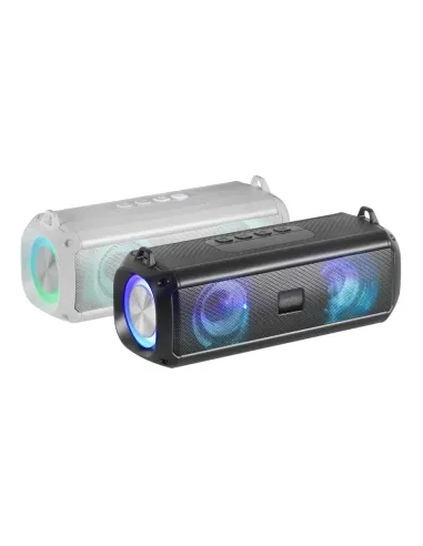 Mars Gaming MSB-XT, Altavoz Portátil + Barra de Sonido 2en1, Iluminación RGB Dinámica, Sistema de Sonido 4 Drivers 20W, Altavoz