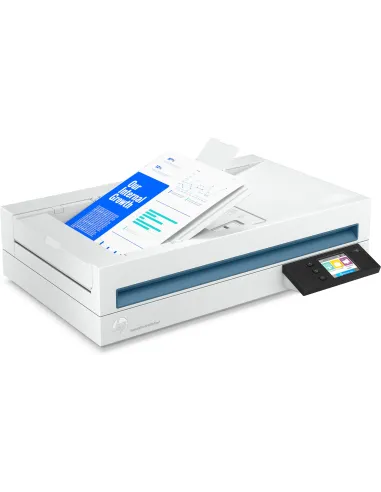 HP Scanjet Pro N4600 fnw1 Escáner plano y alimentador automático de documentos (ADF, Automatic Document Feeder) 1200 x 1200 DPI