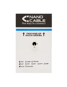 Nanocable CABLE RED RJ45 CAT.6 FTP RIGIDO AWG24, 305 M 2