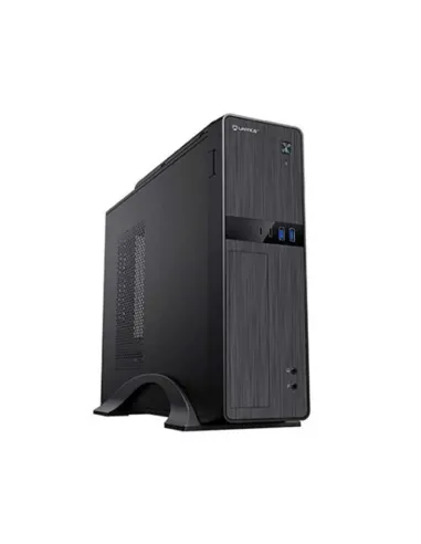 UNYKAch Caja Ordenador Micro ATX UK2011 Con Fuente de Alimentación SFX de 450W incluida, 2 Conectores USB 3.0 y 2 Conectores Typ