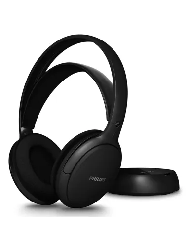 Philips SHC5200M2 12 auricular y casco Auriculares Inalámbrico Diadema TV USB Tipo C Negro