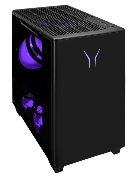 ERAZER Bandit P20 MD35460 Intel Core Ultra 7 265F 32 GB DDR5-SDRAM 1 TB SSD NVIDIA GeForce RTX 5060 Ti Windows 11 Torre PC Negro