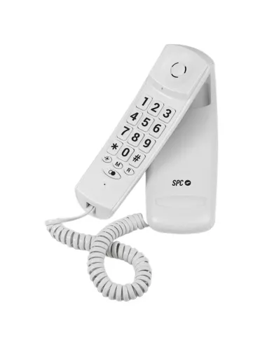 Telefono fijo spc original lite 2 blanco - tecla r - 10 memorias indirectas