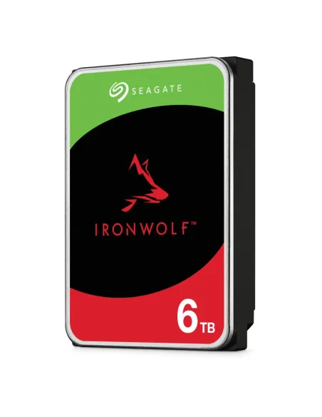 Seagate IronWolf ST6000VN006 disco duro interno 6 TB 5400 RPM 256 MB 3.5" Serial ATA III