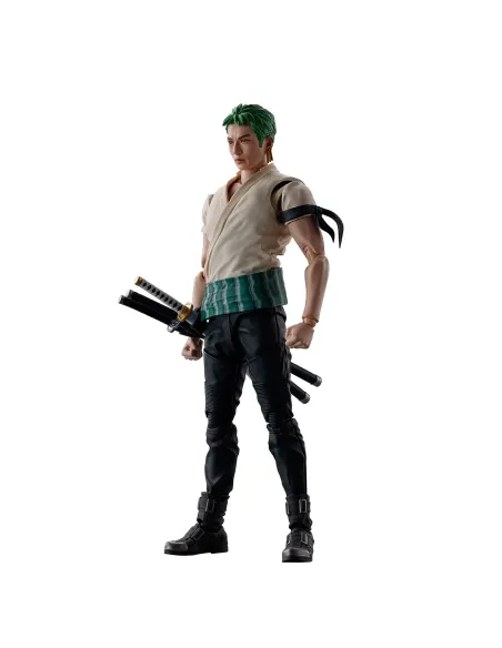 Figura tamashii nations sh figuarts one piece netflix series roronoa zoro