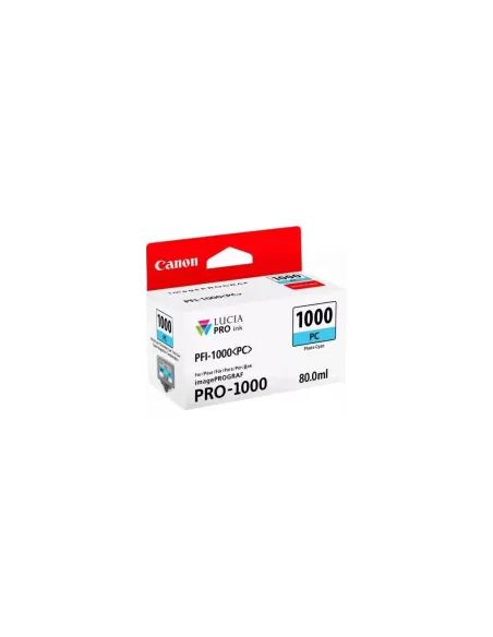 Cartucho de Tinta Original Canon PFI-1000PC/ Cian Foto