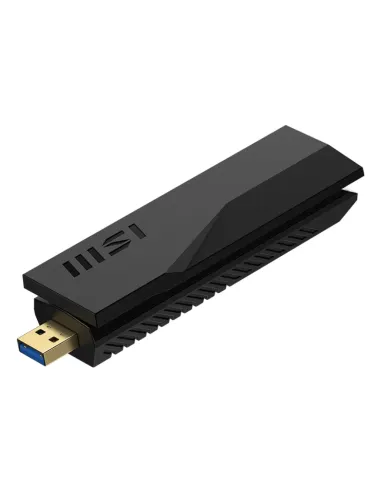 MSI BE6500 WiFi7 USB Stick - Dongle tarjeta y adaptador de interfaz USB 3.2 Gen 1 (3.1 Gen 1)