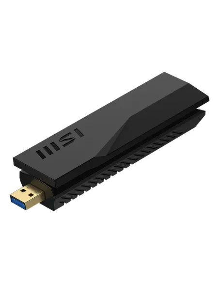 MSI BE6500 WiFi7 USB Stick - Dongle tarjeta y adaptador de interfaz USB 3.2 Gen 1 (3.1 Gen 1)