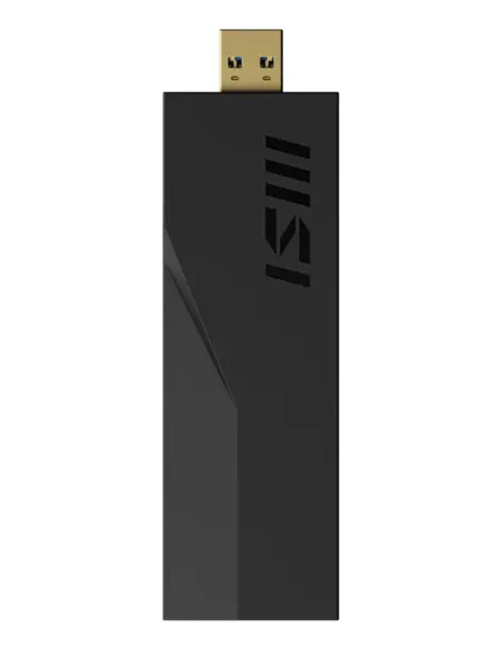 MSI BE6500 WiFi7 USB Stick - Dongle tarjeta y adaptador de interfaz USB 3.2 Gen 1 (3.1 Gen 1)