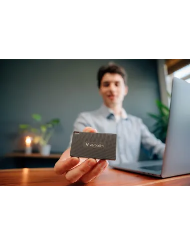 Verbatim 32031 unidad externa de estado sólido 1 TB USB Tipo C USB 3.2 Gen 2x2 Gris