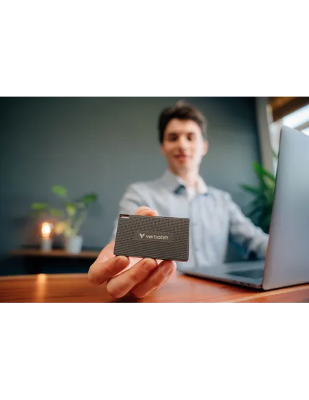 Verbatim 32031 unidad externa de estado sólido 1 TB USB Tipo C USB 3.2 Gen 2x2 Gris