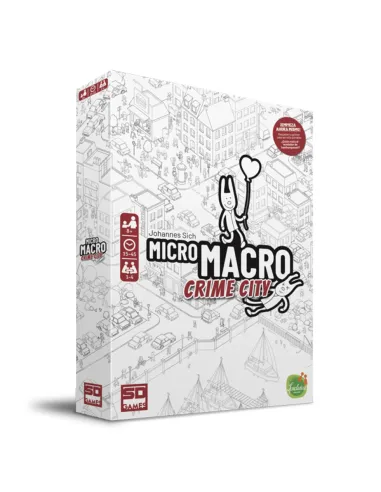 Juego de mesa micro macro (ganador spiel des jahres 2021) pegi 10