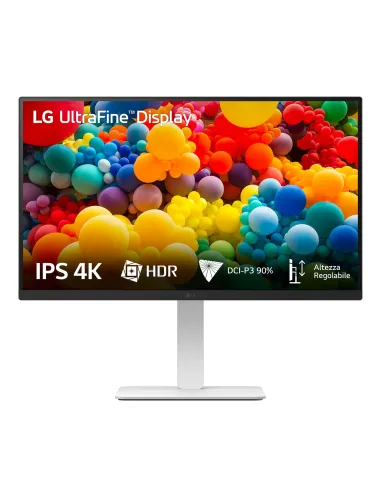 LG 27US550-W pantalla para PC 68,6 cm (27") 3840 x 2160 Pixeles 4K Ultra HD LCD Blanco