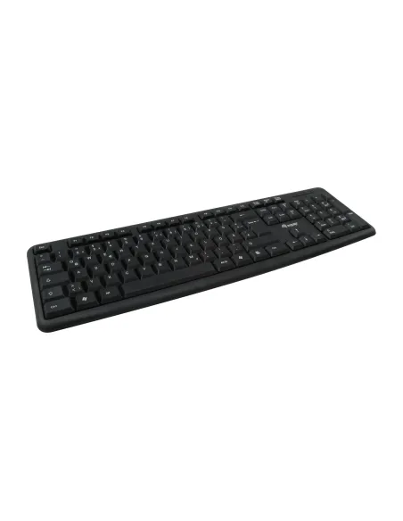 Equip 245201 teclado Ratón incluido Oficina USB QWERTY Español Negro