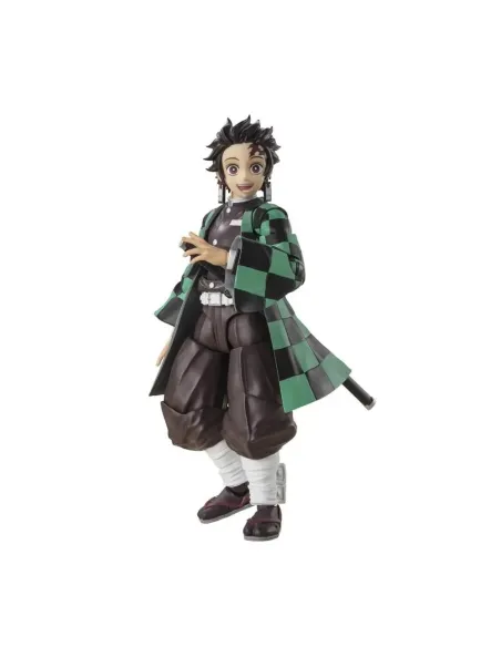 Figura tamashii nations sh figuarts demon slayer kimetsu no yaiba tanjiro kamado 14cm