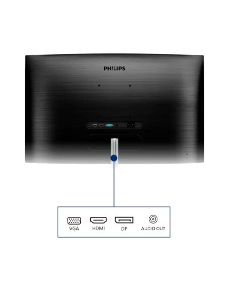 Philips E Line 325E1C 00 pantalla para PC 80 cm (31.5") 2560 x 1440 Pixeles Quad HD LCD Negro