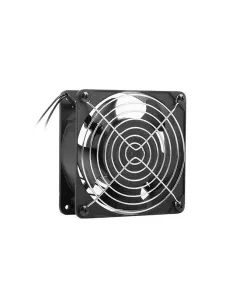 Ventilador 120 mm lanberg para rack 19 230v rejilla metalica negro