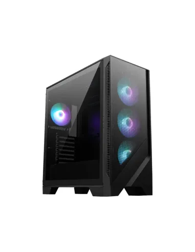 MSI MAG Forge 320R AIRFLOW Micro Torre Negro, Transparente
