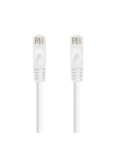 Nanocable Cable de red latiguillo RJ45 LSZH Cat.6A UTP AWG24, Blanco, 3.0m