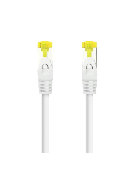 Nanocable Cable de red latiguillo RJ45 LSZH Cat.6A SFTP AWG26, Blanco, 0.5m