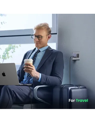 Ugreen Nexode S 30W USB-C GaN Fast Charger EU gray Teléfono móvil, Batería portátil, Teléfono Gris Corriente alterna Interior