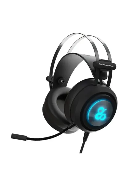 Auriculares gaming newskill drakain v2 rgb negro