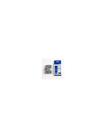 Cinta super adhesiva brother tzes231 12mm x 8m blanco - negro
