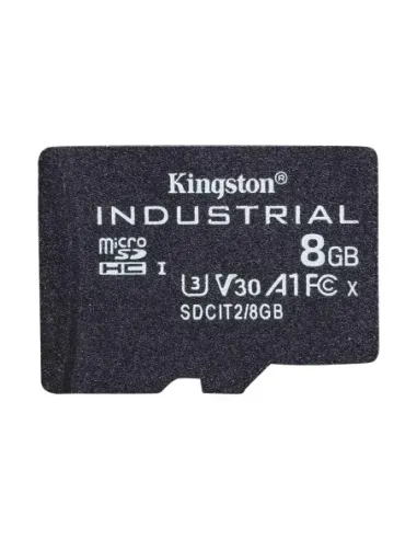 Tarjeta memoria sdhc 8gb kingston industrial uhs - i cl10