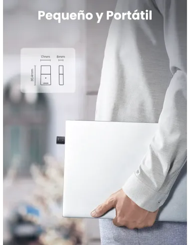 Ugreen 80889 adaptador y tarjeta de red Bluetooth 20 Mbit s