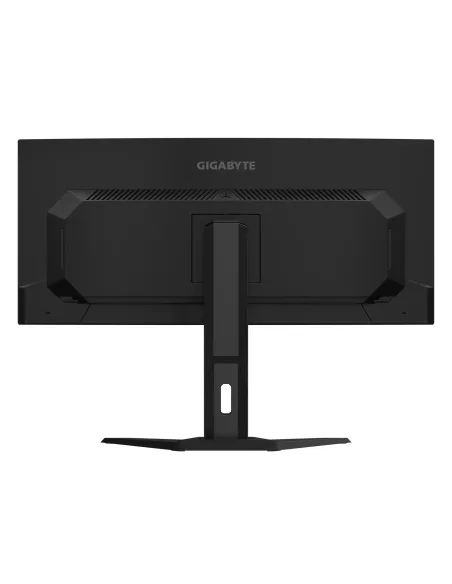 GIGABYTE Monitor de juegos curvo OLED WQHD MO34WQC de 34" - 3440 x 1440, 175Hz, 0.03ms, KVM, 250 cd m², FreeSync Premium Pro,