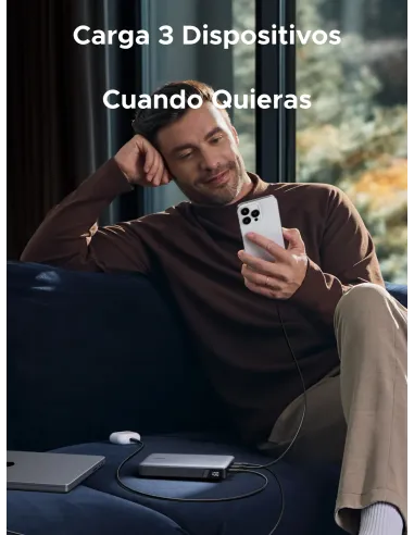 Ugreen 90597A batería externa 25000 mAh Gris