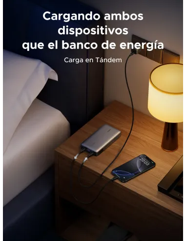 Ugreen 90597A batería externa 25000 mAh Gris