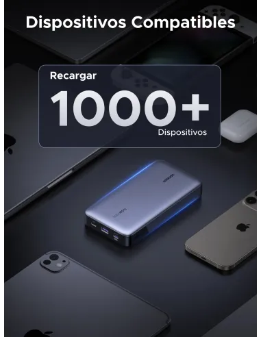 Ugreen 90597A batería externa 25000 mAh Gris